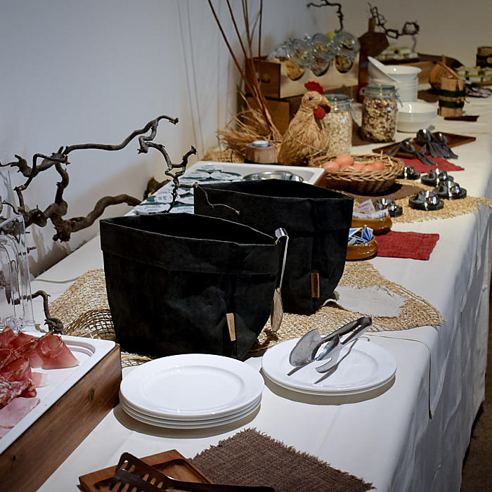 Breakfast buffet with products from South Tyrolean
