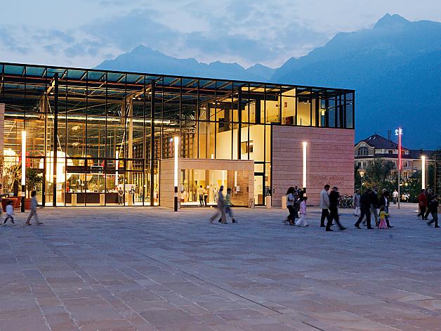 Die Therme Meran zur Winterzeit